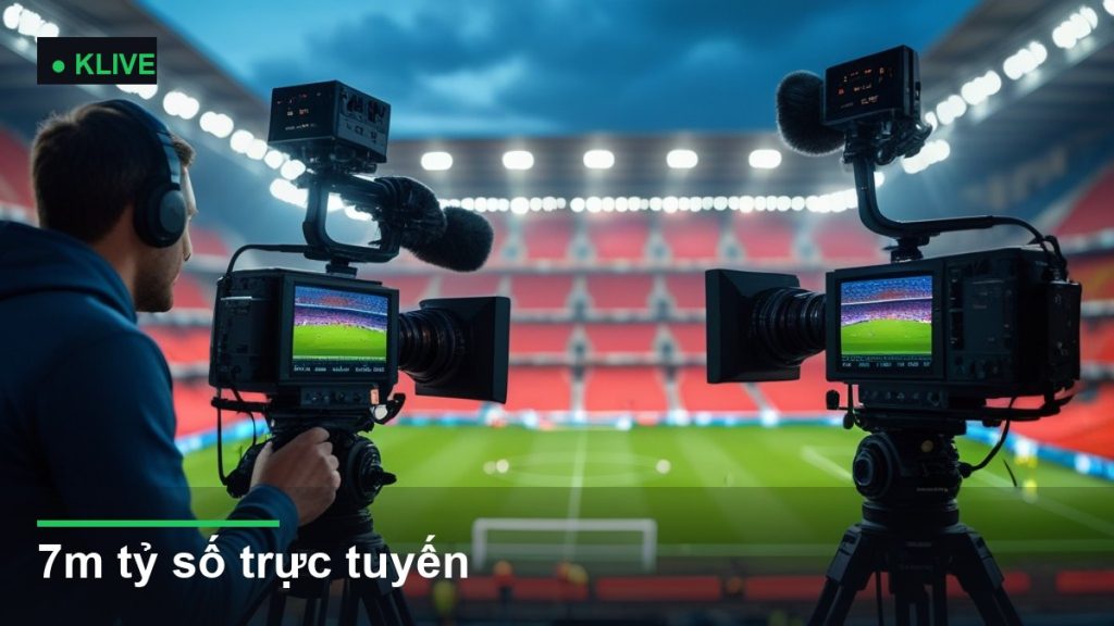 hệ thống camera truyền hình trực tiếp trận đấu - 7m tỷ số trực tuyến
